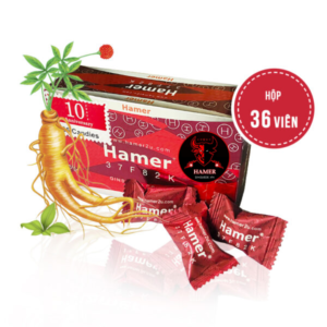 Hộp 36 Viên Kẹo Sâm Hamer 37F82K