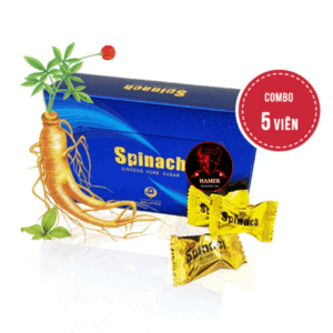 5 Viên Kẹo Sâm Spinach